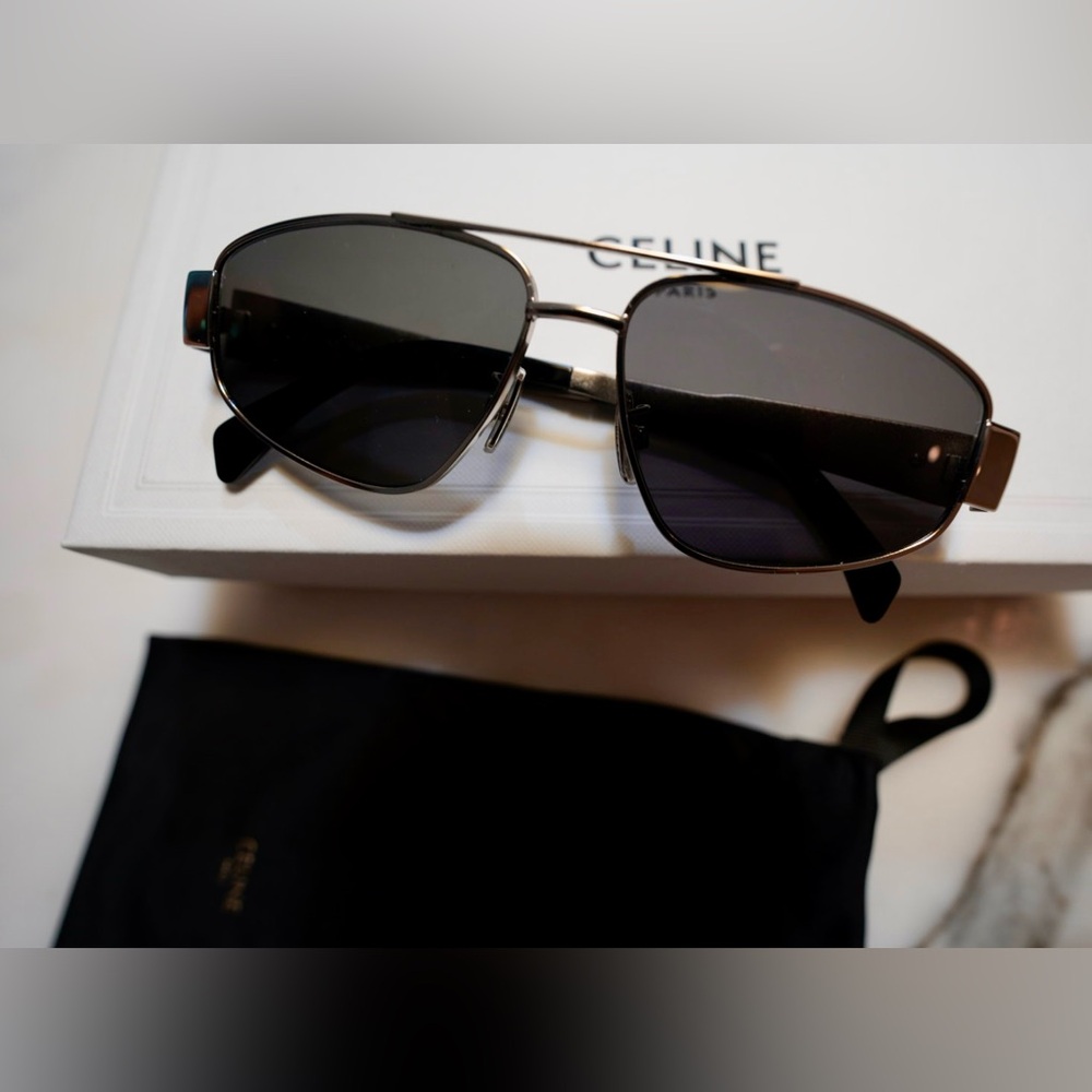 Celine Metal Triomphe Sunglasses